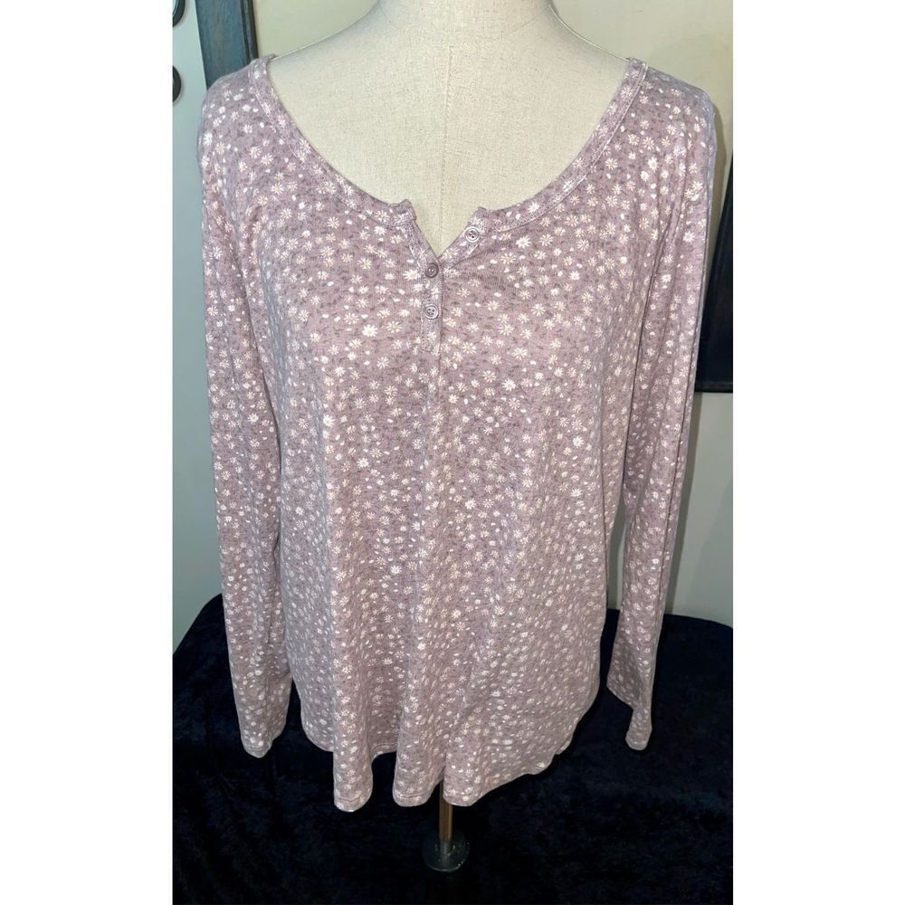 Hippie Rose Floral Long Sleeve - 2X Juniors
